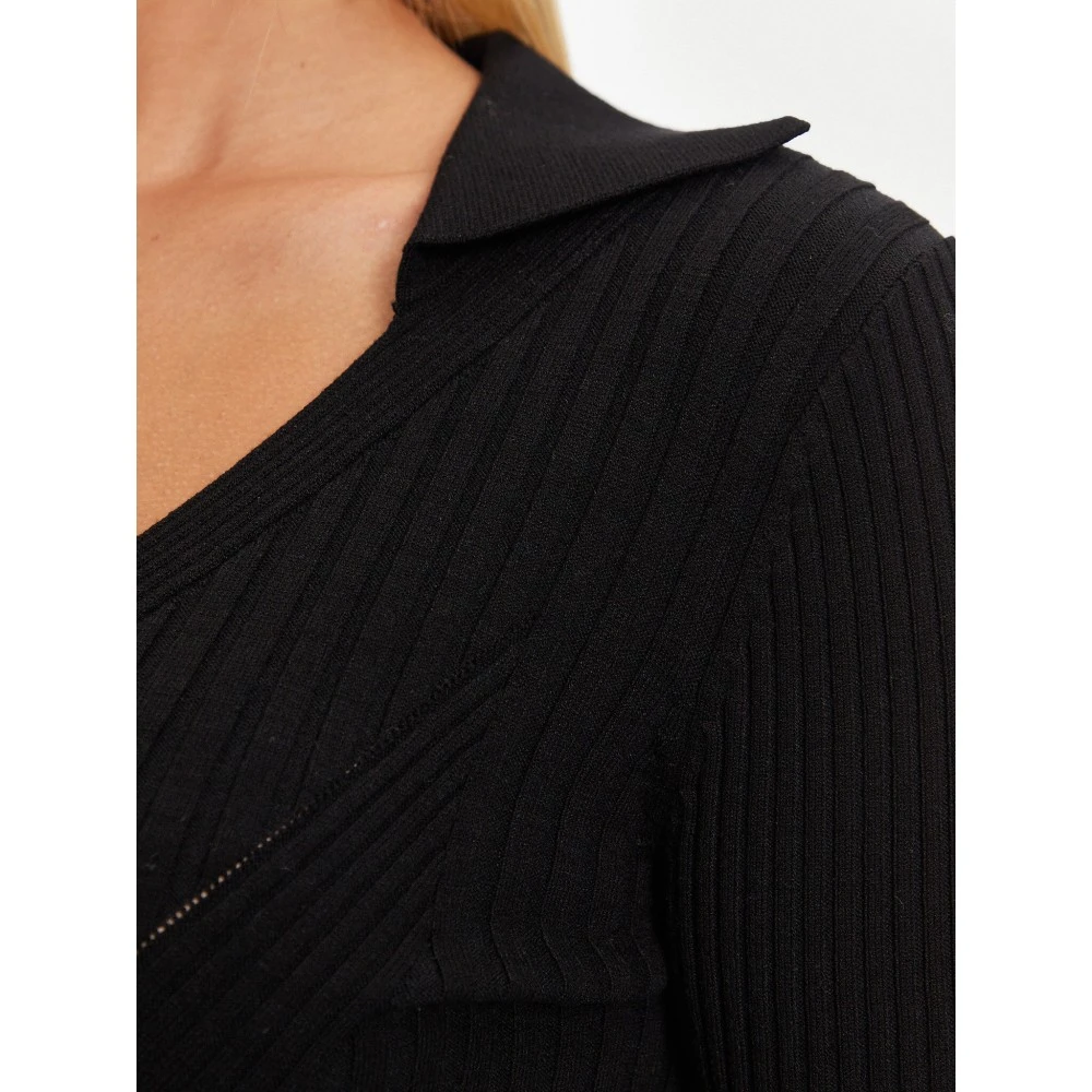 GUESS Μπλούζα Polo Isabella Μακρυμάνικη Γυναικείο