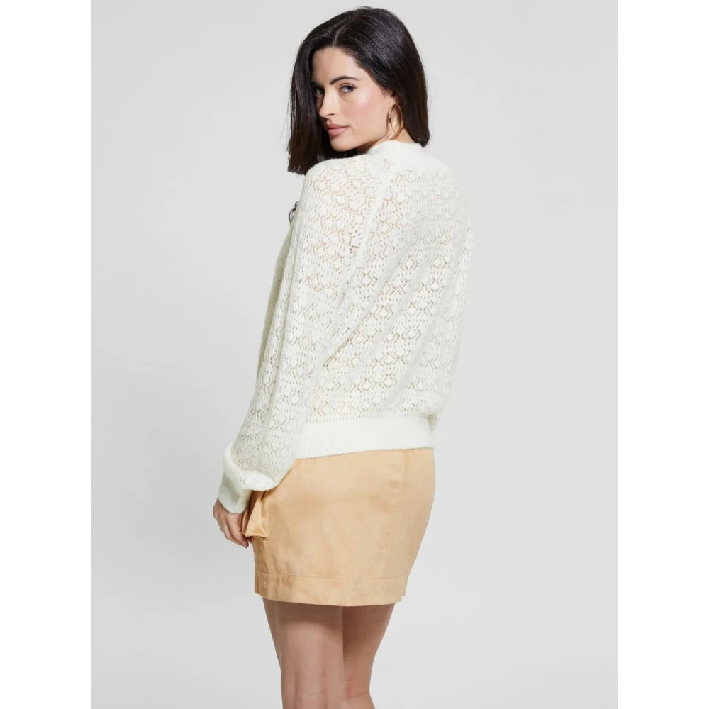 GUESS Μπλούζα Kensley CN LS Γυναικείο