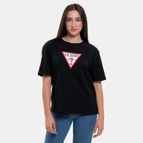 GUESS Μπλούζα Emb Tee Γυναικείο