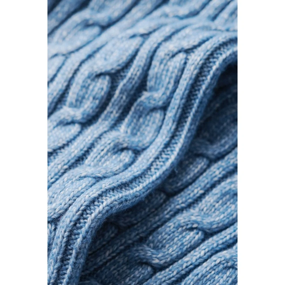 SUPERDRY Πλεκτό Μπλουζάκι Crew Neck W6110565A D2 OVIN Fitted Cable Jumper