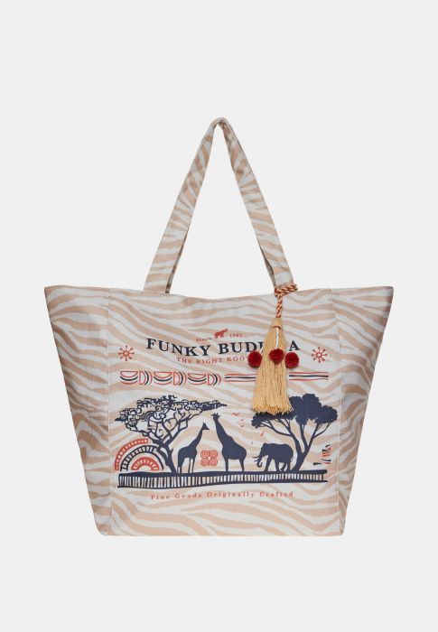 FBL007-146-10 Γυναικεία τσάντα παραλίας Funky Buddha