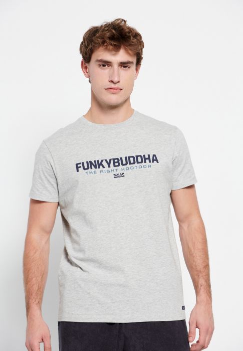 FBM007-324-04 T-shirt με Funky Buddha τύπωμα Funky Buddha