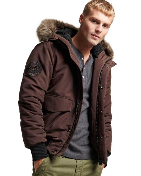 ΑΝΔΡΙΚΟ ΜΠΟΥΦΑΝ BOMBER EVEREST HOODED PUFFER M5011742A