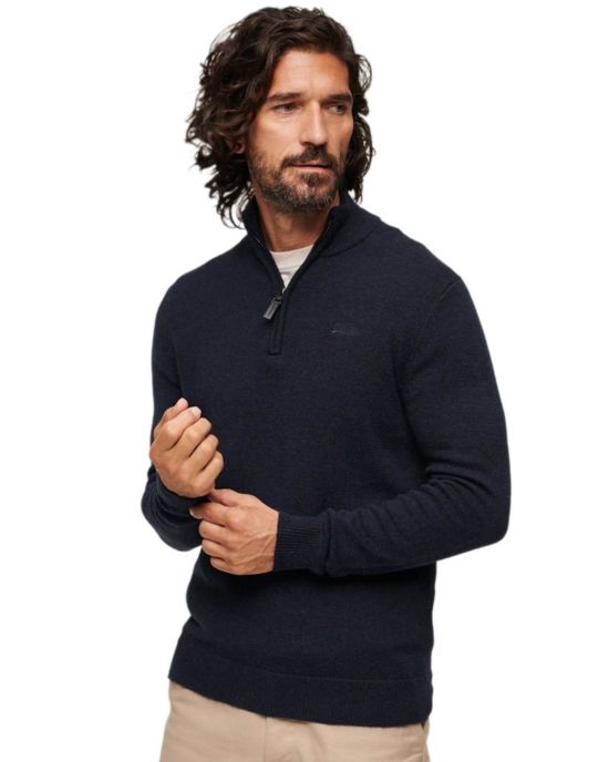 ΑΝΔΡΙΚΗ ΠΛΕΚΤΗ ΜΠΛΟΥΖΑ ESSENTIAL EMB HENLEY M6110563A