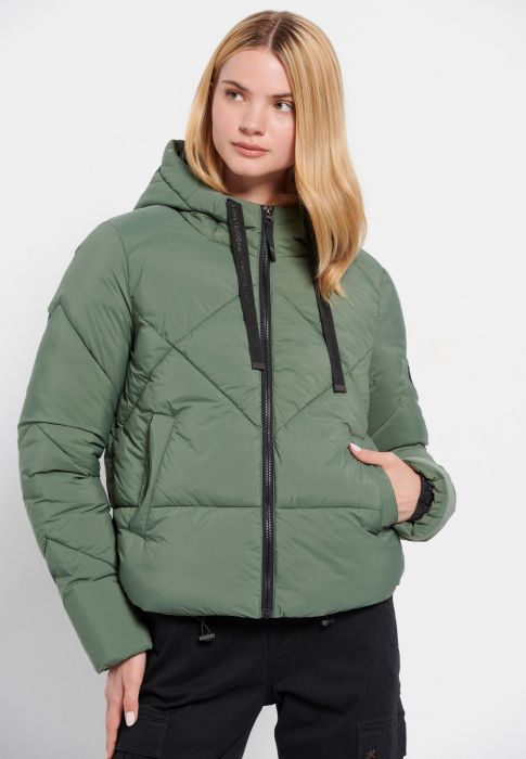 FBL008-104-01 Relaxed fit puffer μπουφάν Funky Buddha