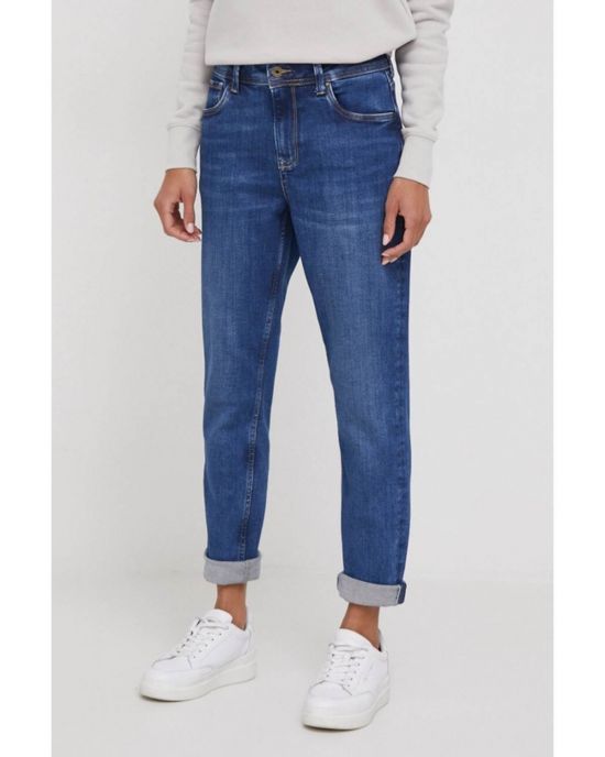 ΓΥΝΑΙΚΕΙΟ ΠΑΝΤΕΛΟΝΙ TAPERED JEANS PL204591XW7-000