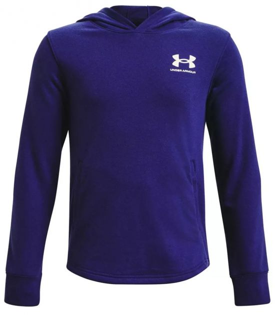 ΜΠΛΟΥΖΑ ΜΑΚΡΥΜΑΝΙΚΗ UA RIVAL TERRY HOODIE