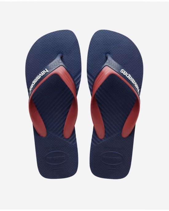 Havaianas Σαγιονάρες Aνδρικές  Dual  Navy Blue/Navy Blue