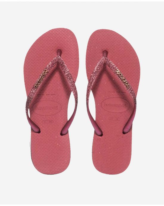 Havaianas Σαγιονάρες Γυναικείες Slim Sparkle II Pau Brasil