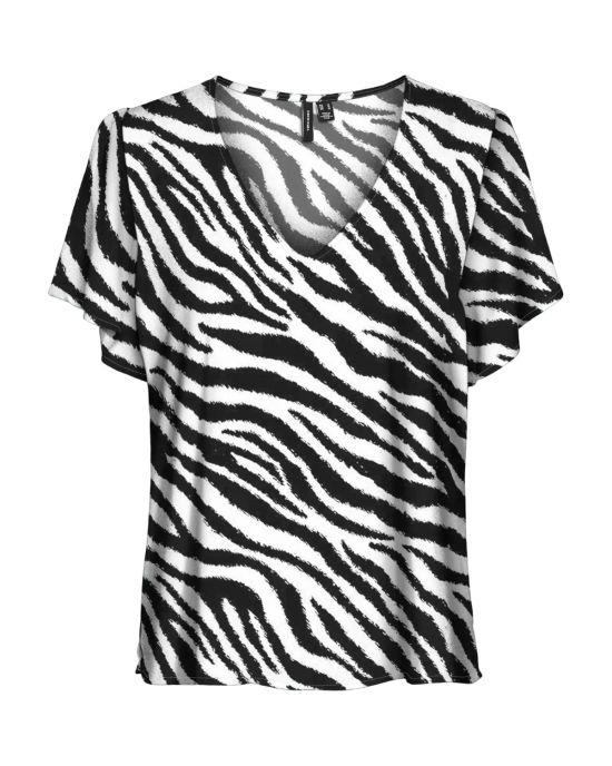 Γυναικείο T-shirt V-neck Vero Moda 10307987