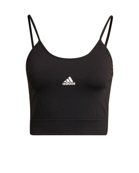 Adidas Adicolor 3-stripes Γυναικείο Crop Top με Τιράντες