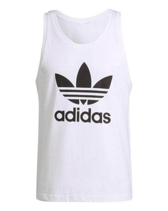 Adidas H06636 Ανδρική Αμανική Μπλούζα Trefoil Tank