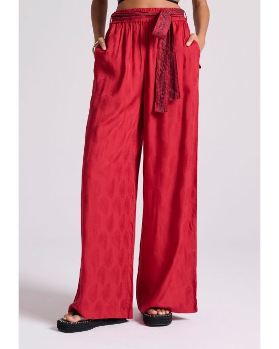 Γυναικεία Wide Leg Fit Παντελόνα FBL009-110-02
