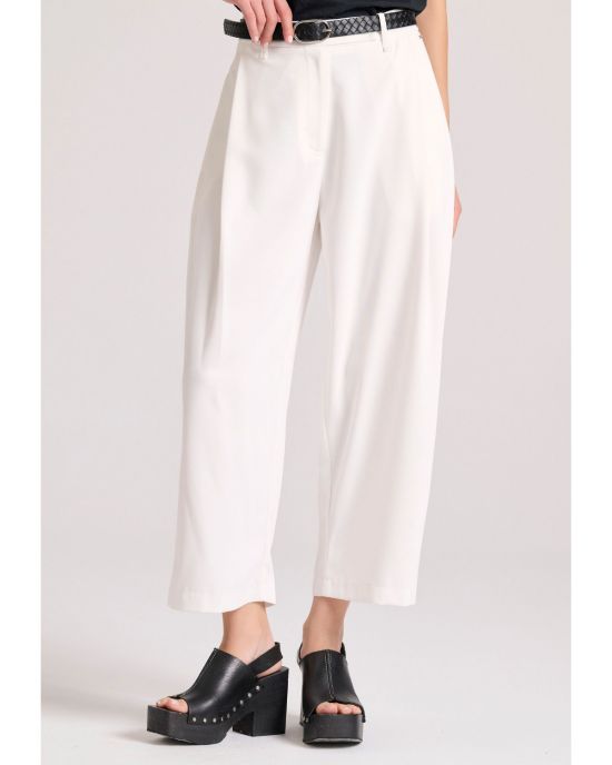 Γυναικείο Loose Fit Cropped Παντελόνι FBL009-119-02