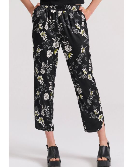 Γυναικείο Cropped Casual Παντελόνι FBL009-120-02