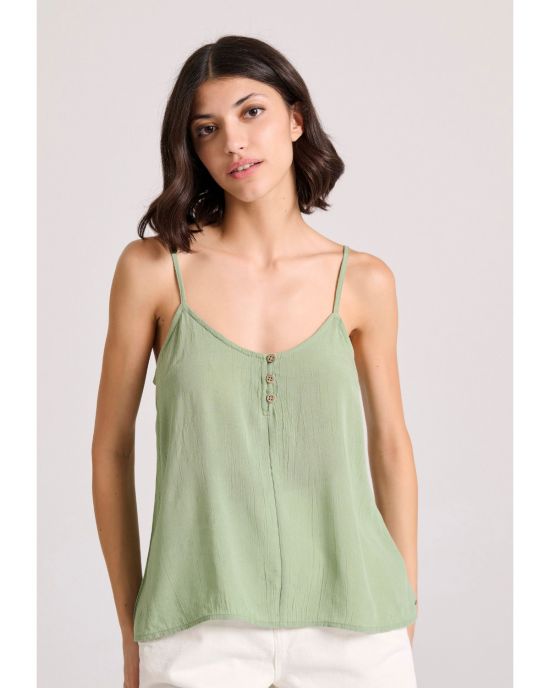 Γυναικείο Shell Top Από Βισκόζη FBL009-125-17