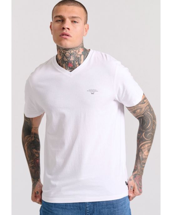 Ανδρικό V-Neck T-Shirt FBM009-002-04