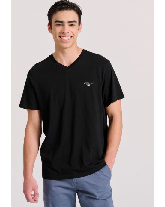Ανδρικό V-Neck T-Shirt FBM009-002-04