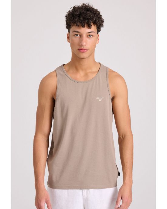 Ανδρικό Tank Top Με Logo Στο Στήθος FBM009-003-04