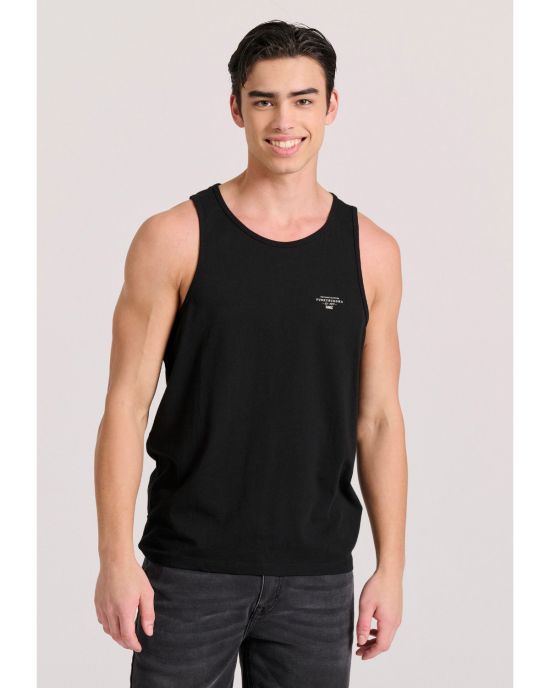 Ανδρικό Tank Top Με Logo Στο Στήθος FBM009-003-04