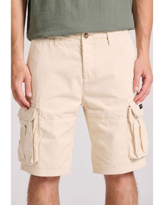 Ανδρική Comfort Fit Cargo Βερμούδα FBM009-031-03