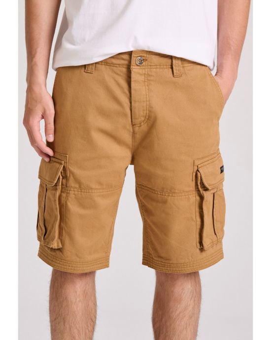 Ανδρική Comfort Fit Cargo Βερμούδα FBM009-031-03