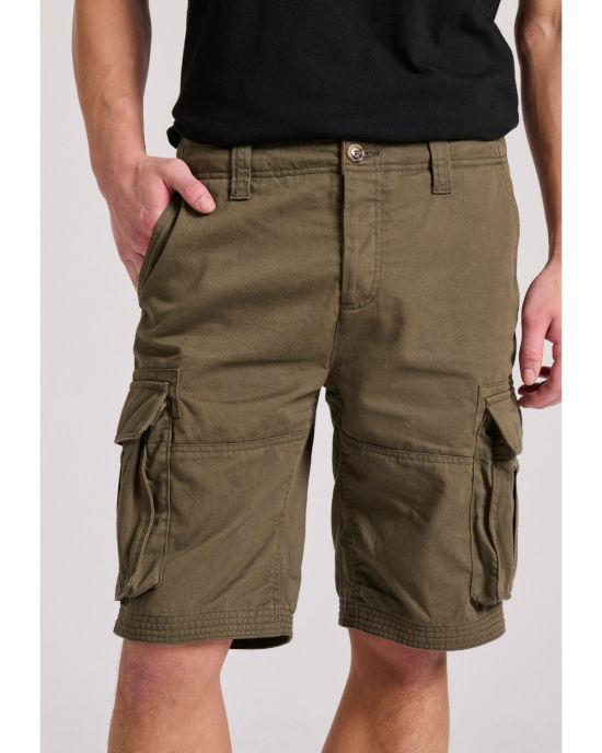 Ανδρική Comfort Fit Cargo Βερμούδα FBM009-031-03