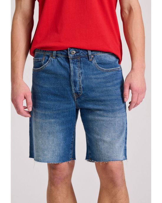 Ανδρική Comfort Fit Τζιν Βερμούδα FBM009-085-03