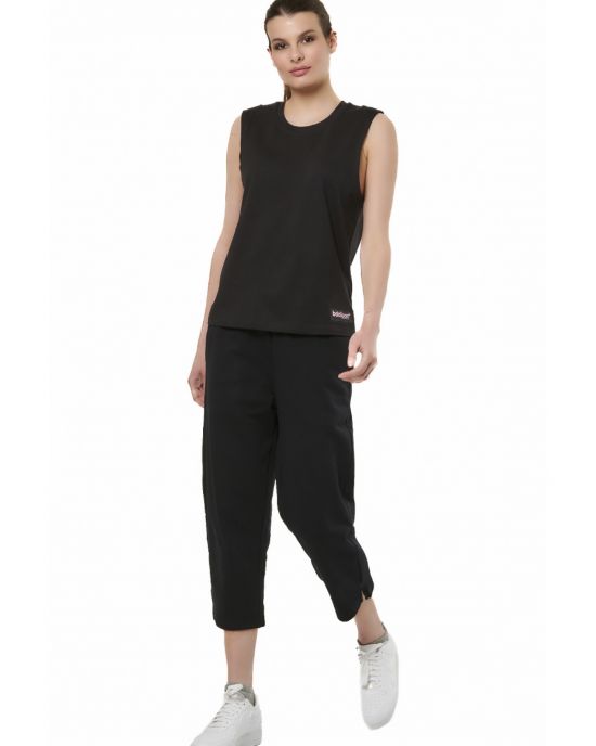 Γυναικείο Παντελόνι Crop Wide Leg 021531-01