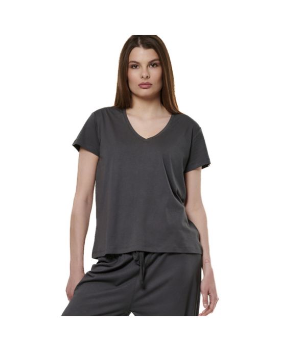 Γυναικείο T-Shirt V-Neck 051521-01