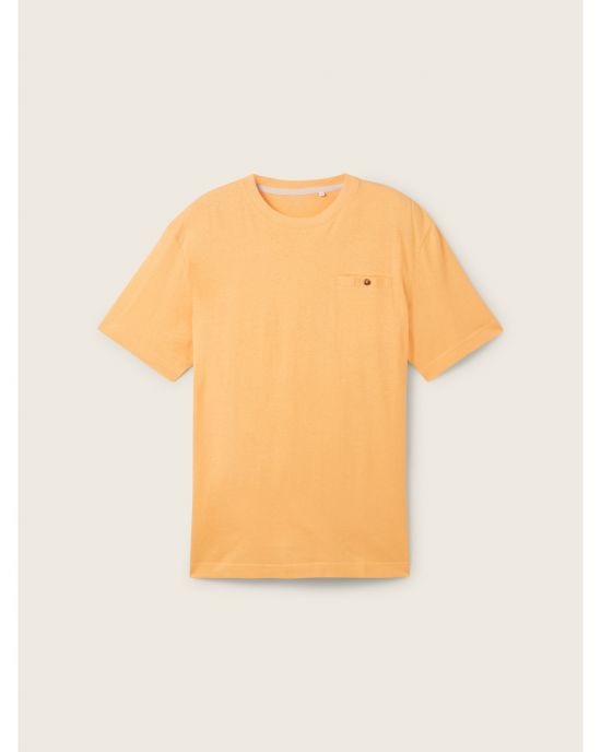Ανδρικό T-shirt Λινό  Tom Tailor 1040962