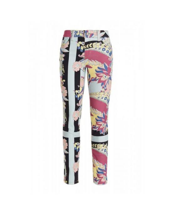 Γυναικείο Παντελόνι Denim Drill Prints WA2036T3060