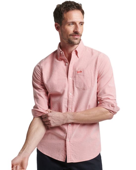 Ανδρικό Πουκάμισο Ovin Cotton Ls Oxford M4010653A