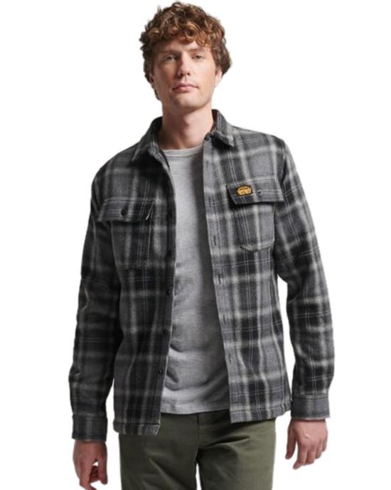 Ανδρικό Πουκάμισο Ovin Wool Miller Overshirt M4010720A