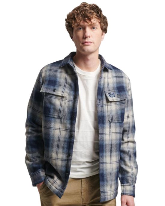 Ανδρικό Πουκάμισο Ovin Wool Miller Overshirt M4010720A