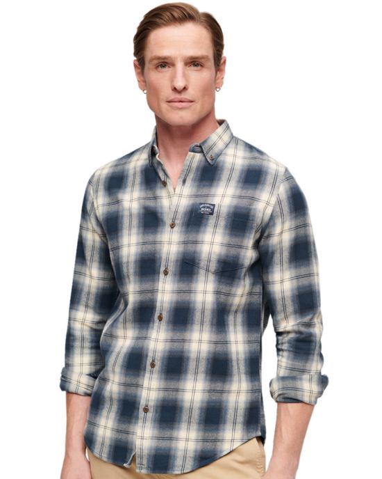 Ανδρικό Πουκάμισο Ovin L/S Cotton Lumberjack M4010727A