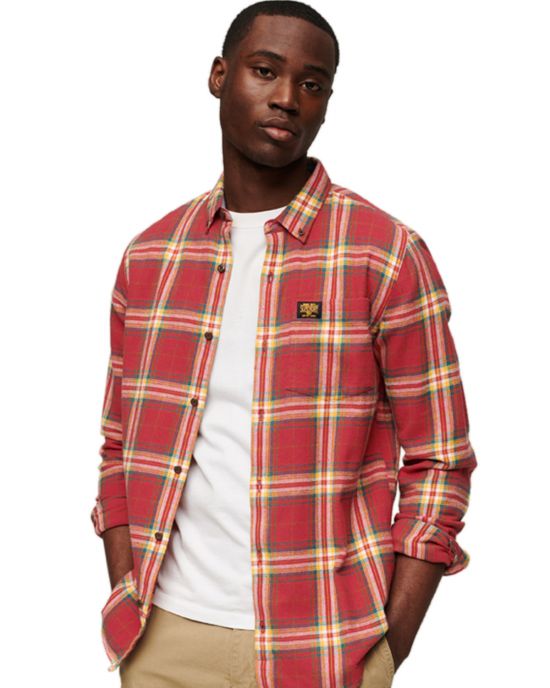 Ανδρικό Πουκάμισο Ovin L/S Cotton Lumberjack M4010727A