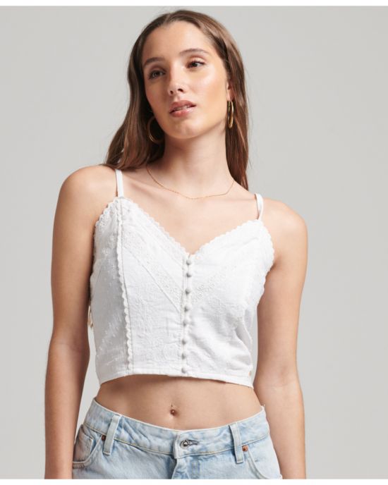 Γυναικεία Μπλούζα Vintage Embroided Cami W6011557A