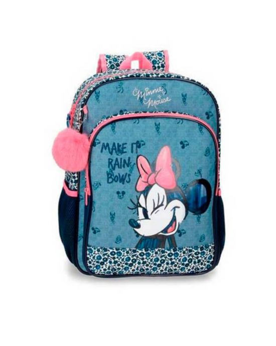 4532321 ΤΣΑΝΤΑ  ΠΛΑΤΗΣ 30X40X13  MINNIE MAKE IT RA