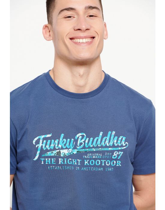 FBM007-028-04 T-shirt με τύπωμα Funky Buddha