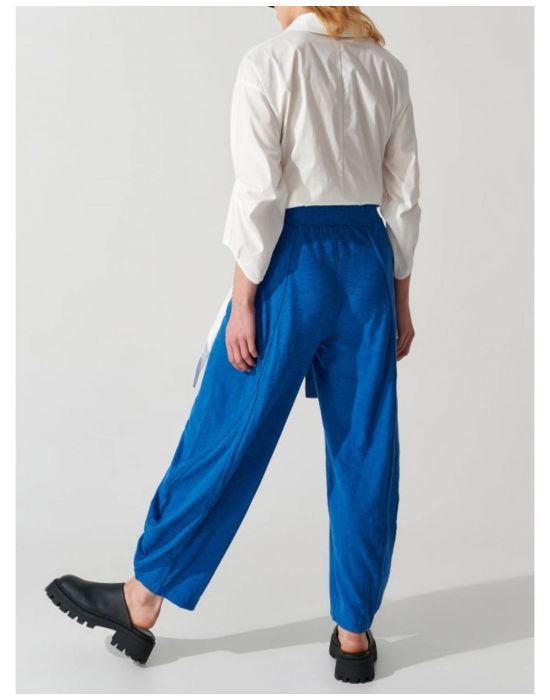 Παντελόνι με ραφές loose Cobalt Blue ALE