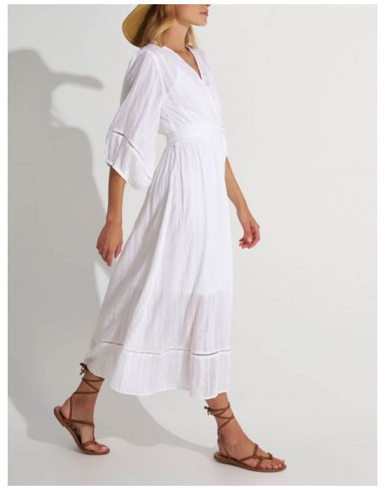 Φόρεμα μακρύ με εσωτερικό White ALE