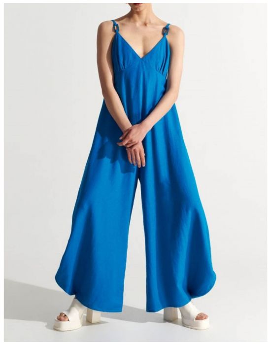 Ολόσωμη φόρμα με τιράντα Turquoise ALE