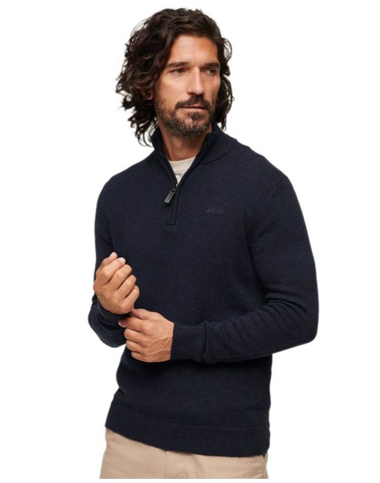 ΑΝΔΡΙΚΗ ΠΛΕΚΤΗ ΜΠΛΟΥΖΑ ESSENTIAL EMB HENLEY M6110563A