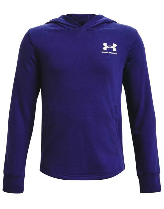ΜΠΛΟΥΖΑ ΜΑΚΡΥΜΑΝΙΚΗ UA RIVAL TERRY HOODIE