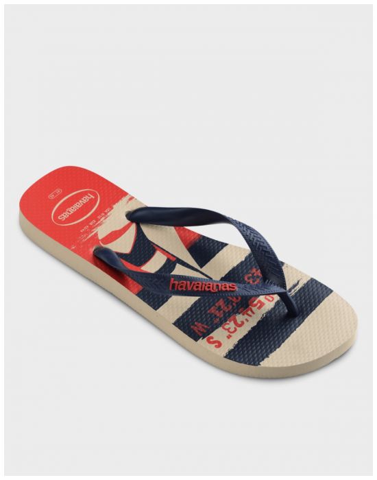 Havaianas Ανδρική Top Nautical Beige Straw/Navy B