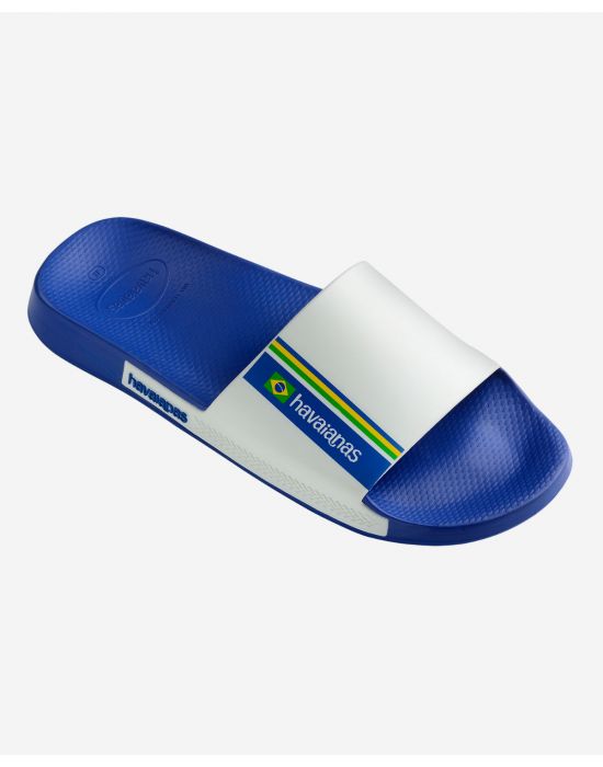 Havaianas  Unisex Σαγιονάρες Slide Brasil Marine Blue