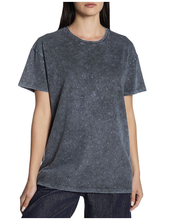 Γυναικείο Οversized T-shirt EMPOLI COLLECTION TRT1029SW