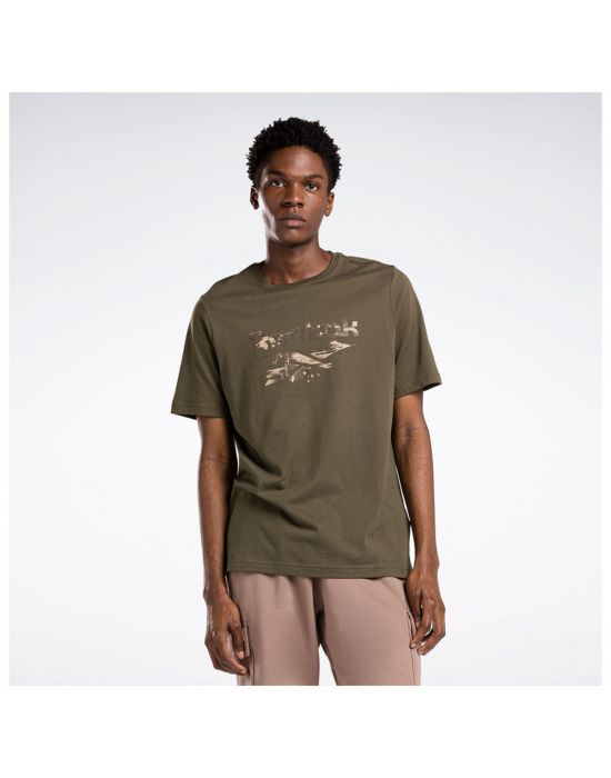 Aνδρικό T-shirt Reebok Identity Modern Camo.