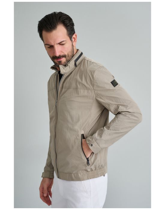 Ανδρικό Ελαφρύ Μπουφάν Navy & Green